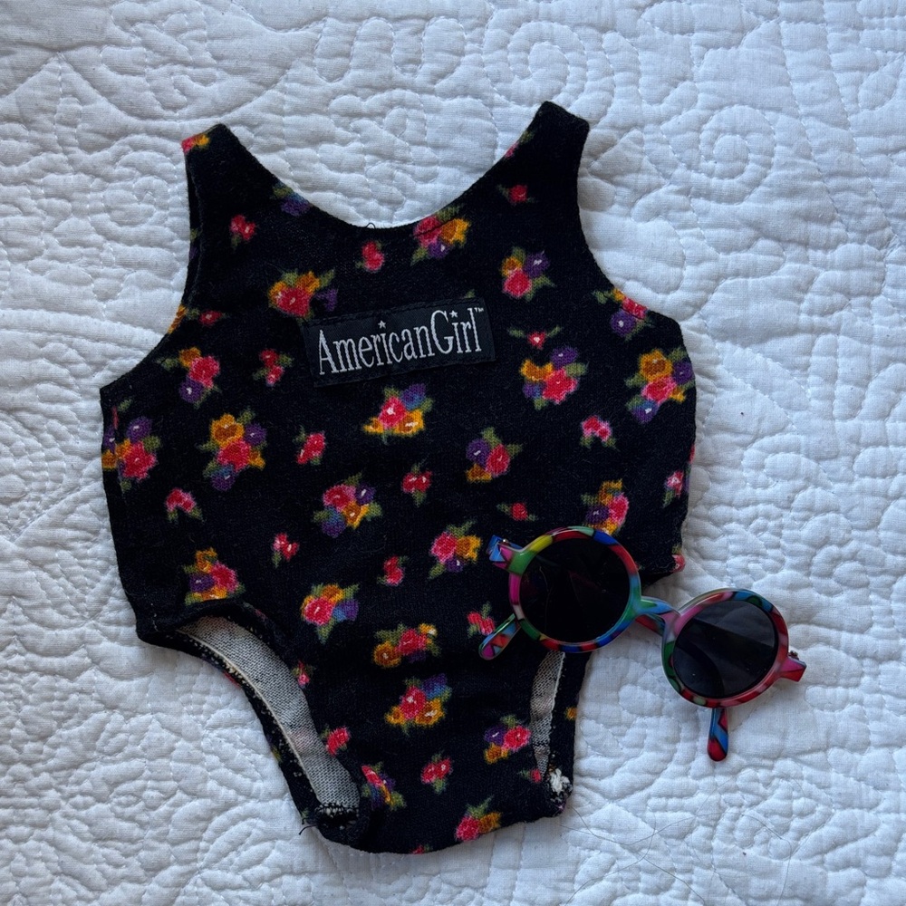 1995 American Girl Bear Swimsuit with Sunglasses